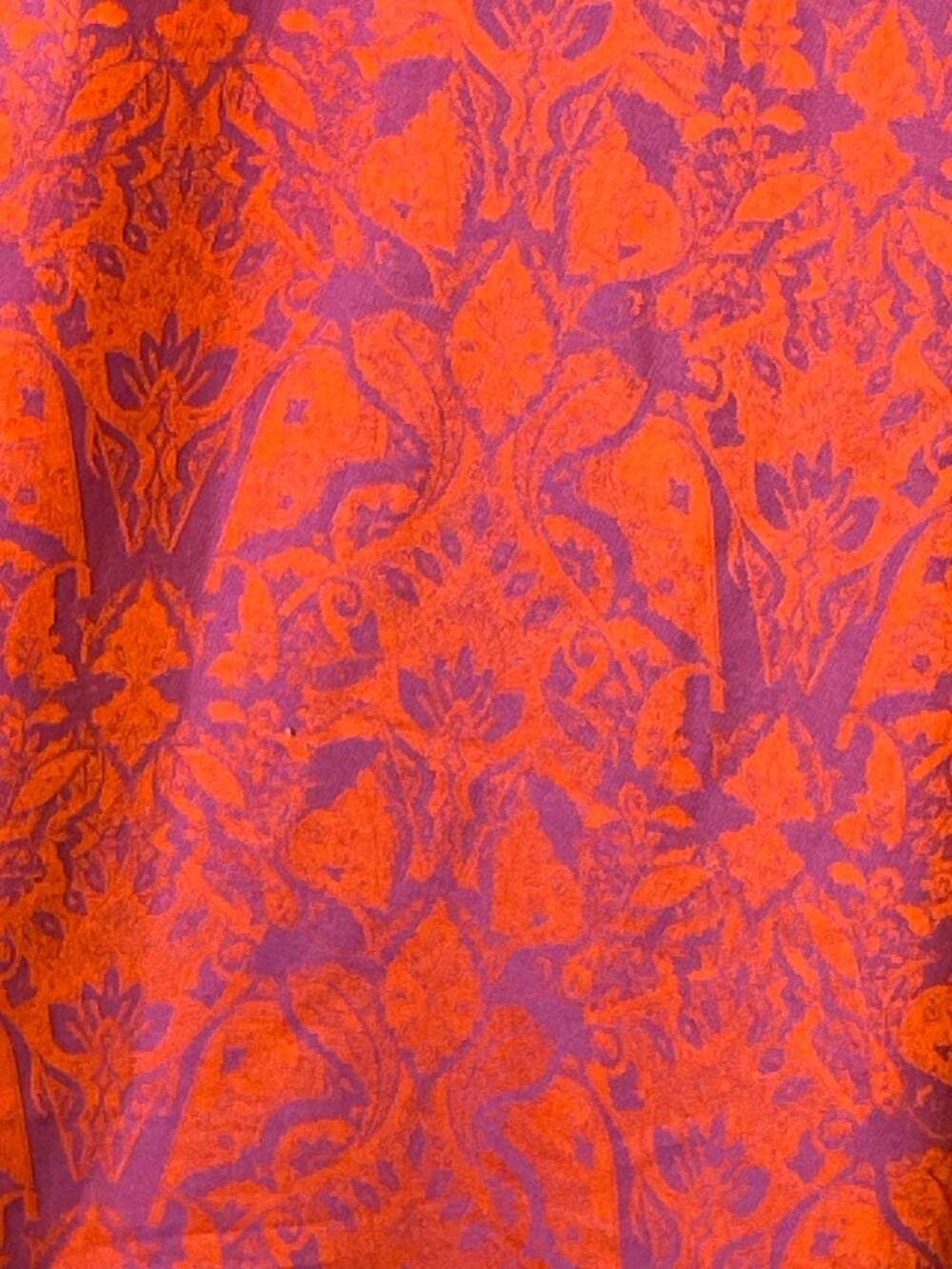 Robert Graham Knowledge Wisdom Truth Shirt Mens 2xl Coral Purple Floral LS - Picture 8 of 12